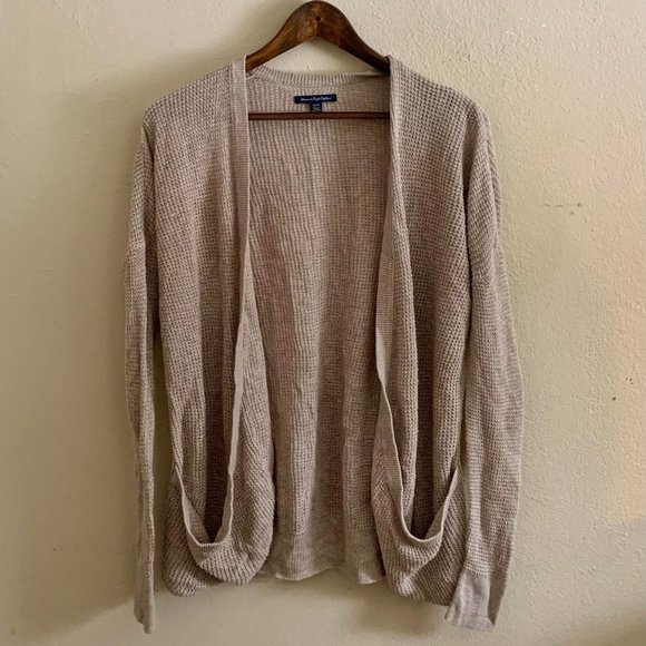 American Eagle Outfitters Sweaters - Vintage mauve cocoon cardigan